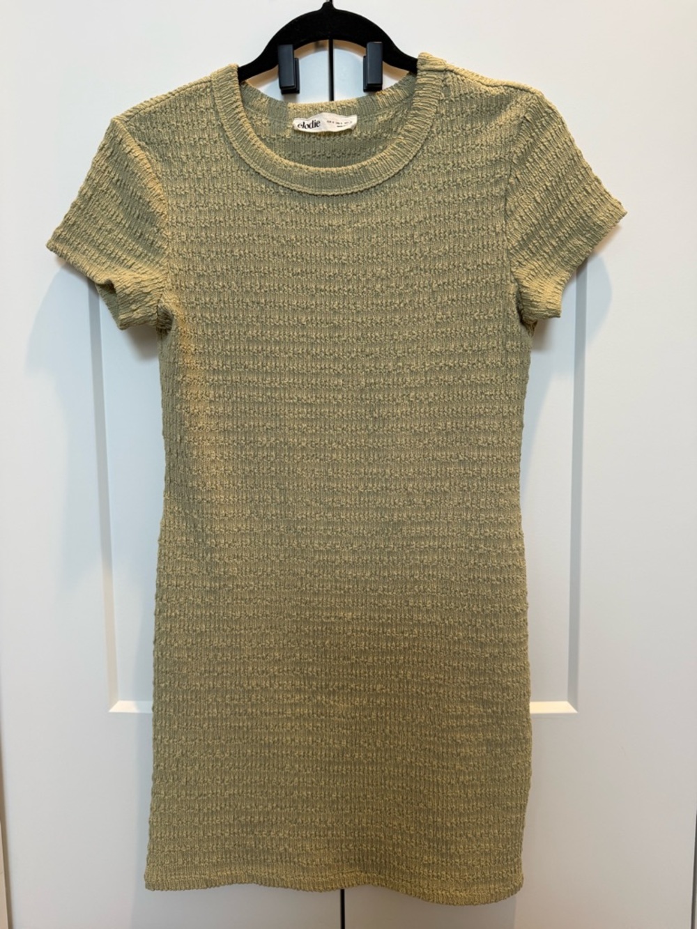 Elodie Short Sleeve Dress in Sage Green